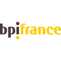Logo of Bpifrance, French public investment bank, institutional partner of Addimetal