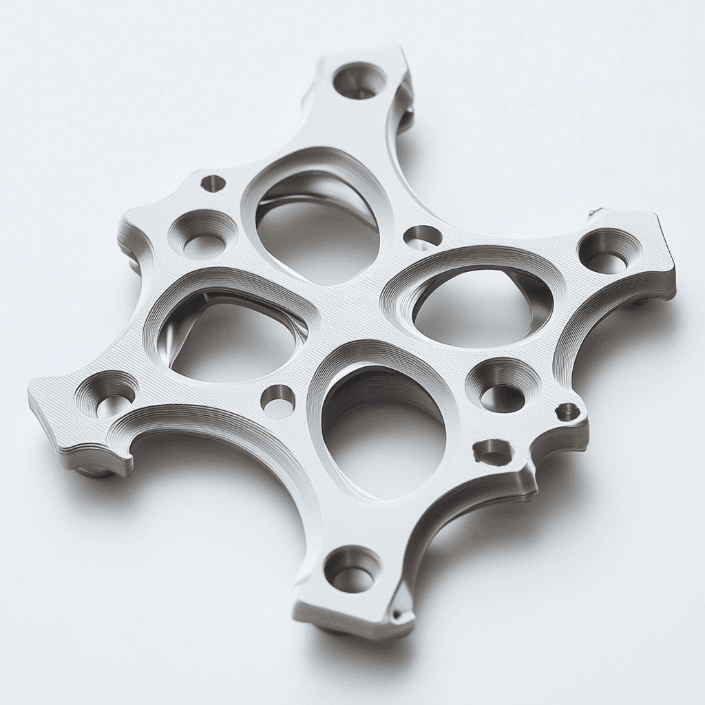 Pièce mécanique de précision imprimée en 3D métal grâce au procédé Binder Jetting développé par Addimetal